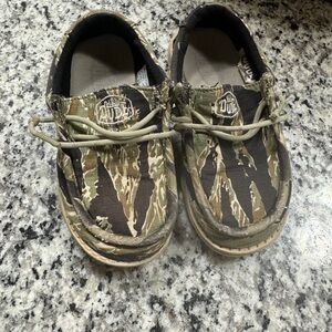 Hey Dude Wally Toddler Camo Shoes